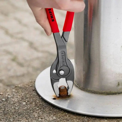 Knipex 3 Pc TwinGrip Pliers Set, Plastic Dipped (6", 8", 10") (COMPLETE)