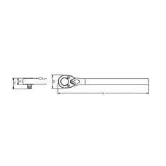 Ko-ken 1" Drive Reversible Ratchet