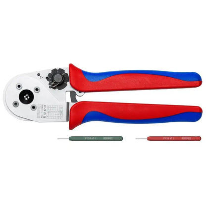 Knipex 9" Crimping Pliers – Four-Mandrel For DT Contacts