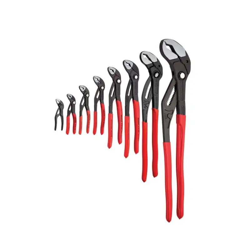 Knipex 8 Pc Cobra® Pliers Set Front View