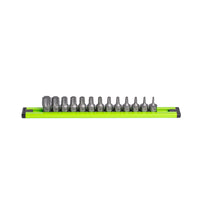GRIPEDGE RPT Low-Profile Star Dual Action Driver Bit Set — 13-Pc, 1/4″ Drive (Torx-Compatible) Front View 