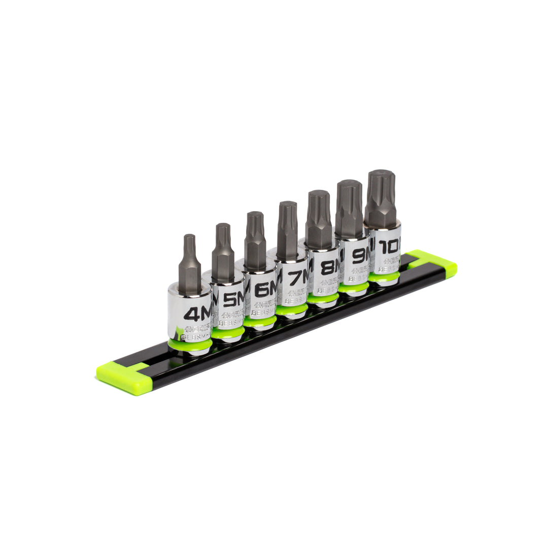 GRIPEDGE RPT Hex Driver Set — 7-Pc, 3/8″ Drive Short Metric