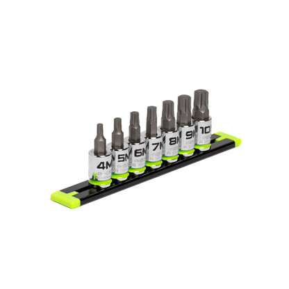 GRIPEDGE RPT Hex Driver Set — 7-Pc, 3/8″ Drive Short Metric