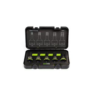 GripEdge Impact SAE RPT Hex Bit Socket Set — 5-Pc (3/4 in. Drive)