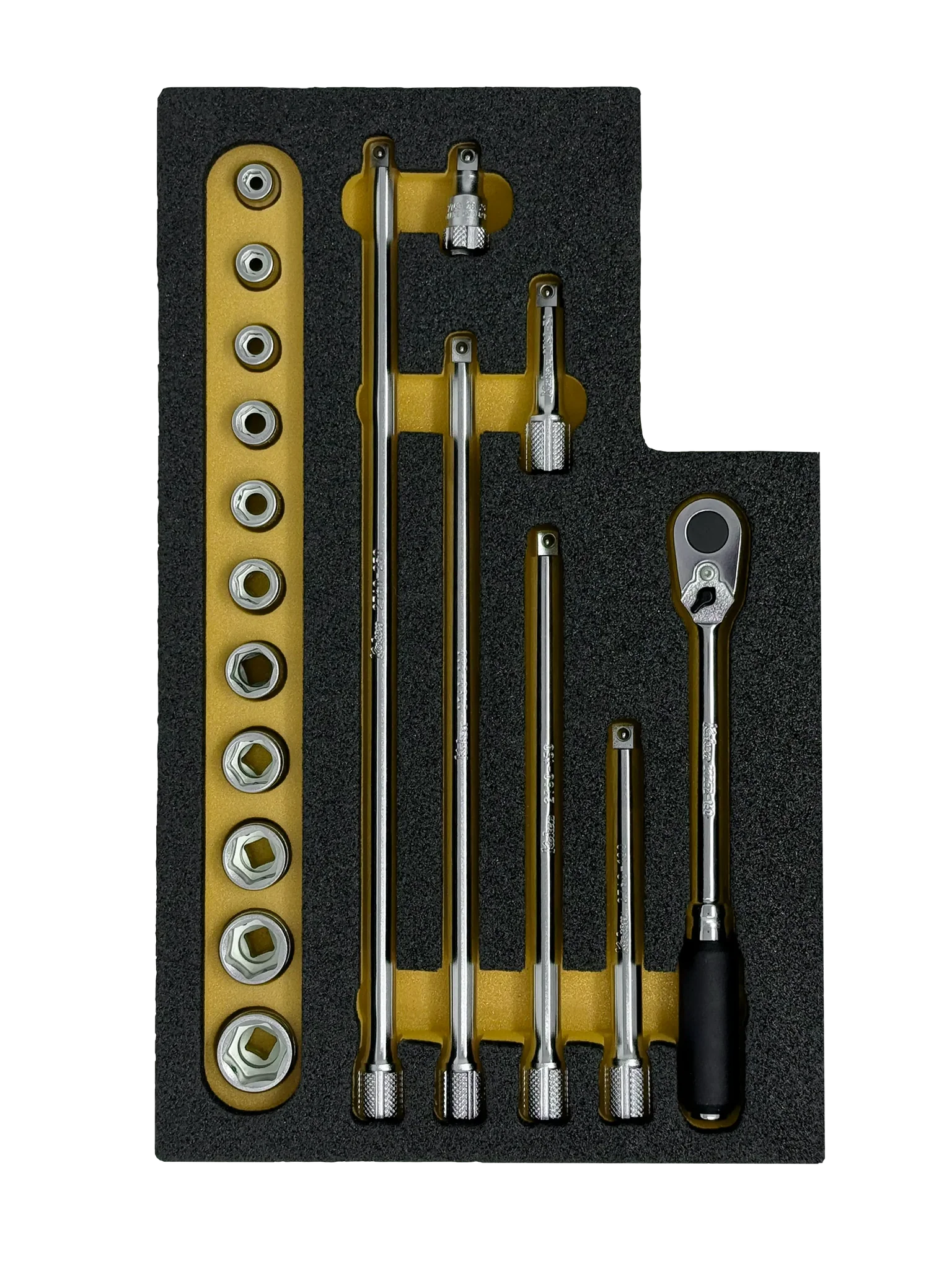 Ko-ken KO-1052 1/4 Nut Grip Set in Foam – Fortis HD