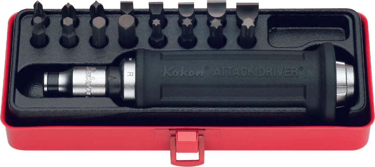 Ko-ken 1/2″ Drive Attack-Driver Set, 18-Pc