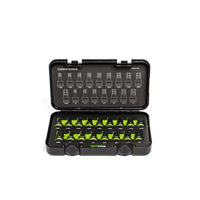  GRIPEDGE RPT Impact Hex Driver Set — 17-Pc, 1/2″ Drive (Master Metric & SAE) Front View