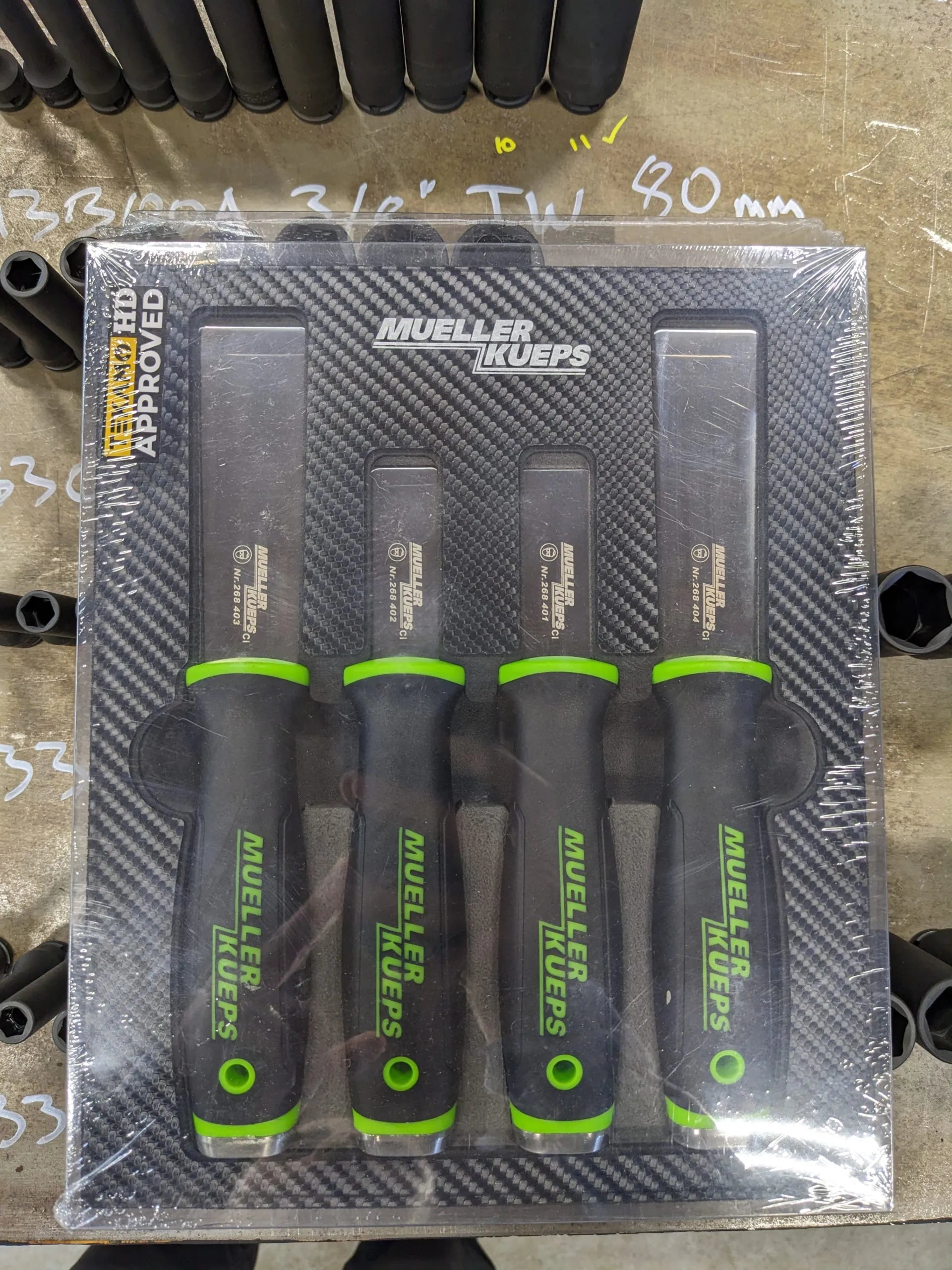 Mueller Kueps Chisel Scraper Kit for $136 – Fortis HD