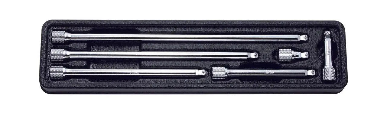 Ko-ken 1/4" Drive Wobble-Fix Extension Bar Set in an ABS tray (6 pieces)