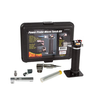 Power Probe PPMTKIT01 Micro Butane Torch Kit, 2,400°F, Accessories Case Front View