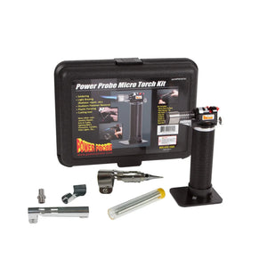 Power Probe PPMTKIT01 Micro Butane Torch Kit, 2,400°F, Accessories Case