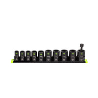 GRIPEDGE RPT Socket Extractor Set — 10-Pc, 3/8″ Drive Metric Front View