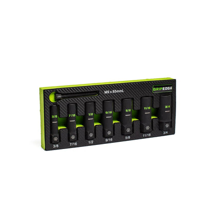 GRIPEDGE RPT Socket Extractor Set — 7-Pc, 3/8″ Drive SAE (Deep)