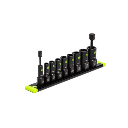 GRIPEDGE RPT Socket Extractor Set — 9-Pc, 1/4″ Drive Metric (XAM9S)