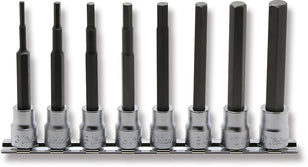 Ko-ken 3/8” 100mm Hex Bit Socket Set — 8-Pc