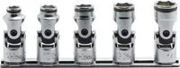 Ko-ken 3/8" Drive Universal NUT GRIP Socket Set, 8–14mm (5-Piece) Front View
