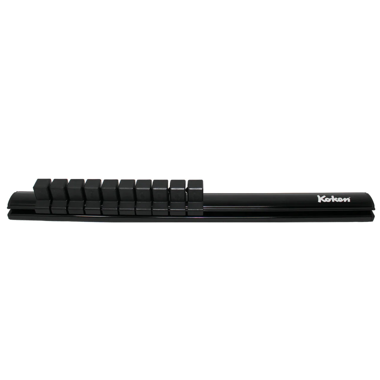 Ko-ken 11.8" Magnetic Aluminum Rail & Socket Clips