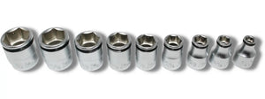 Ko-ken 3/8” Nut Grip SAE Socket Set (9 Piece)
