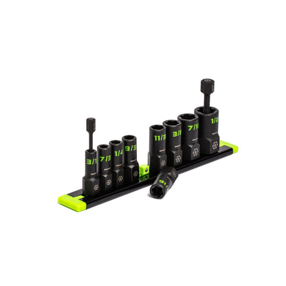 GripEdge RPT Socket Extractor Set — 9-Pc 1/4” Drive SAE