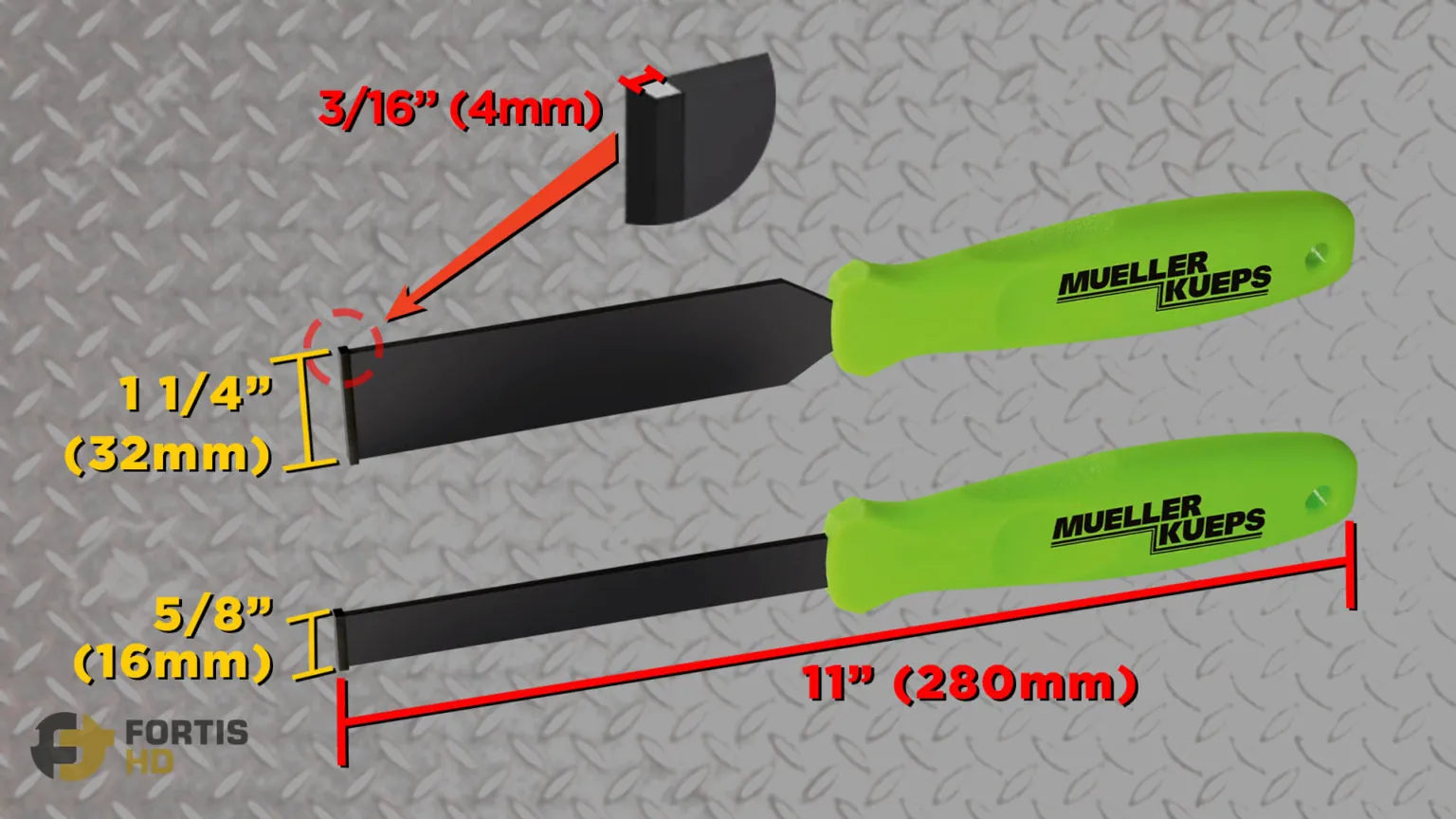 The Best Carbide and Chisel Scrapers for Every Scraping Task – Fortis HD