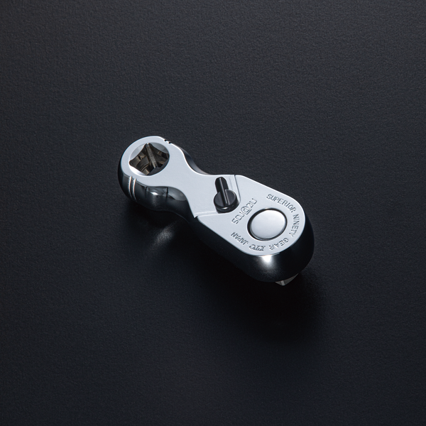 Nepros 3/8"sq. SHORT RATCHET (90-TOOTH) Front View
