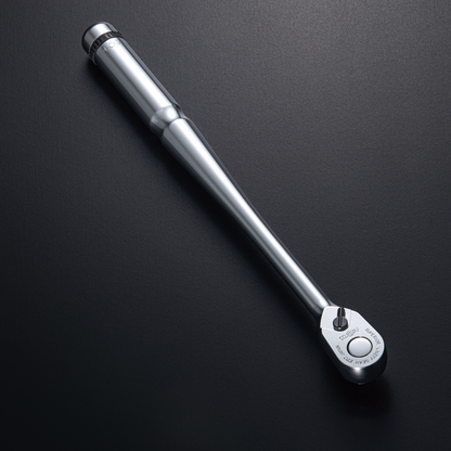 Nepros 3/8" Drive Long Ratchet Handle (90-Tooth) Front view
