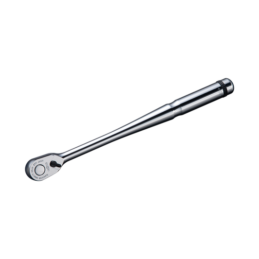 Nepros 3/8" Drive Long Ratchet Handle (90-Tooth) Front view