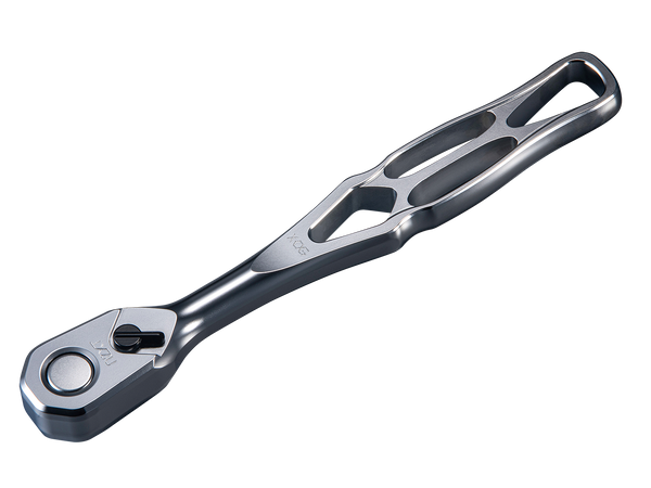 Nepros neXT 3/8” Ratchet Handle — 90-Tooth Front View