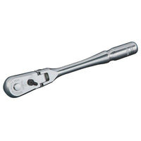3/8” Drive Flex-Head Ratchet (90-Tooth) Front View