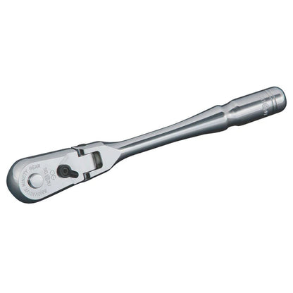 3/8” Drive Flex-Head Ratchet (90-Tooth) Front View