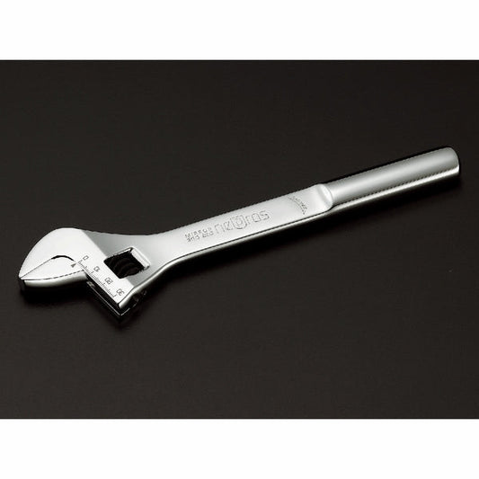 Nepros Adjustable Wrench — 250mm Front View