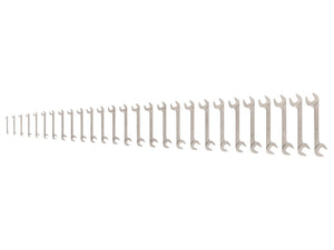 Tekton Angle Head Open End Wrench Set, 27-Piece (6-32 mm)