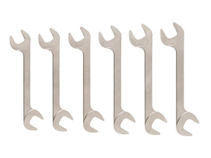 Tekton Angle Head Open End Wrench Set, 6-Piece (33-38 mm)