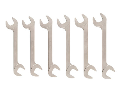 Tekton Angle Head Open End Wrench Set, 6-Piece (33-38 mm)