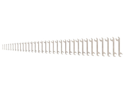 Tekton Angle Head Open End Wrench Set, 33-Piece (6-38 mm)
