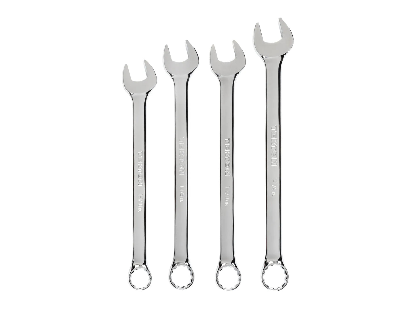 Tekton Combination Wrench Set, 4-Piece (1-1/16 - 1-1/4 in)