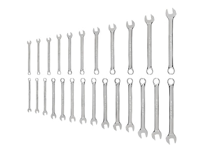 Tekton Combination Wrench Set, 25-Piece (1/4-3/4 in, 6-19 mm)
