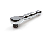 Tekton 3/8" Drive x 4.5" Stubby Ratchet Front View