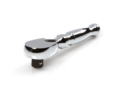 Tekton 3/8" Drive x 4.5" Stubby Ratchet Front View