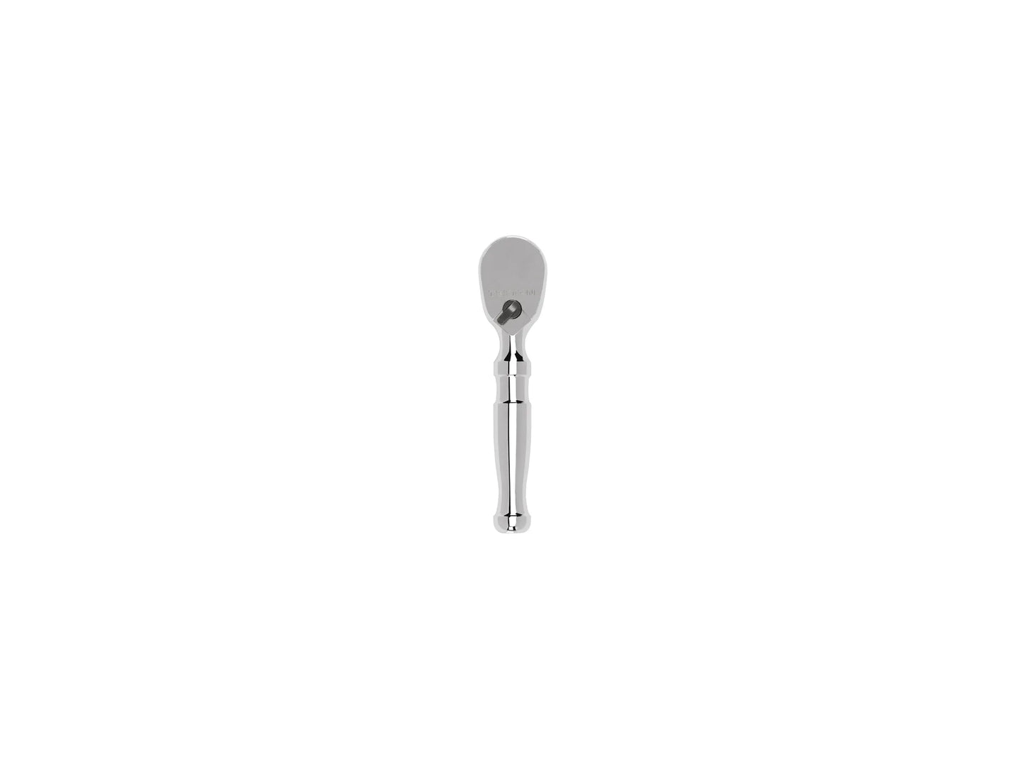 Tekton 3/8" Drive x 4.5" Stubby Ratchet Front View