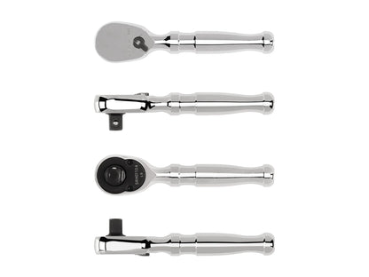 Tekton 3/8" Drive x 4.5" Stubby Ratchet Multiple Views