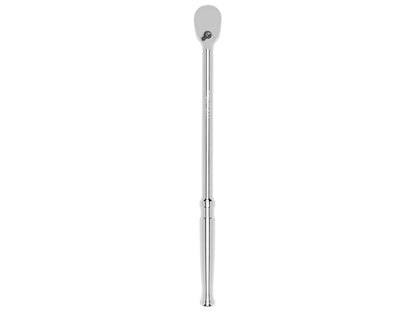 Tekton 3/8" Drive x 12" Polished Grip Long Ratchet Top View