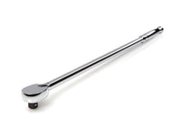 Tekton 3/8" Drive x 18" Polished Grip Extra-Long Ratchet Front View