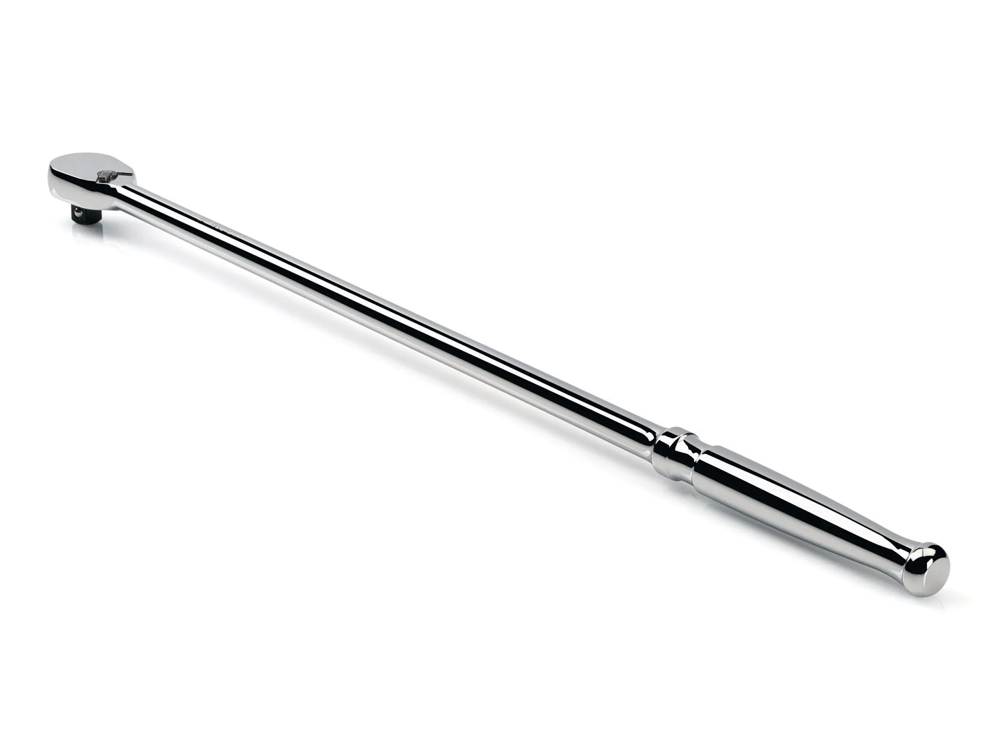 Tekton 3/8" Drive x 18" Polished Grip Extra-Long Ratchet Left View