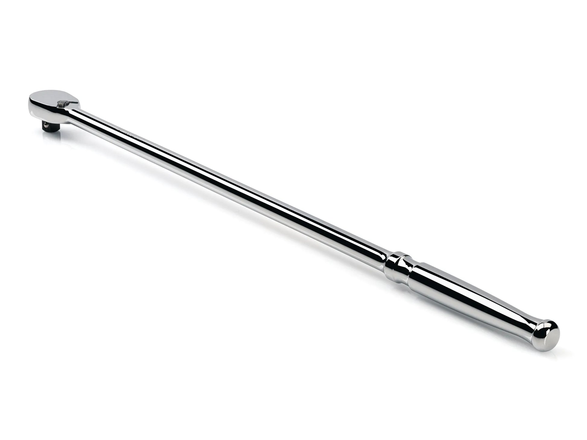 Tekton 3/8" Drive x 18" Polished Grip Extra-Long Ratchet Left View