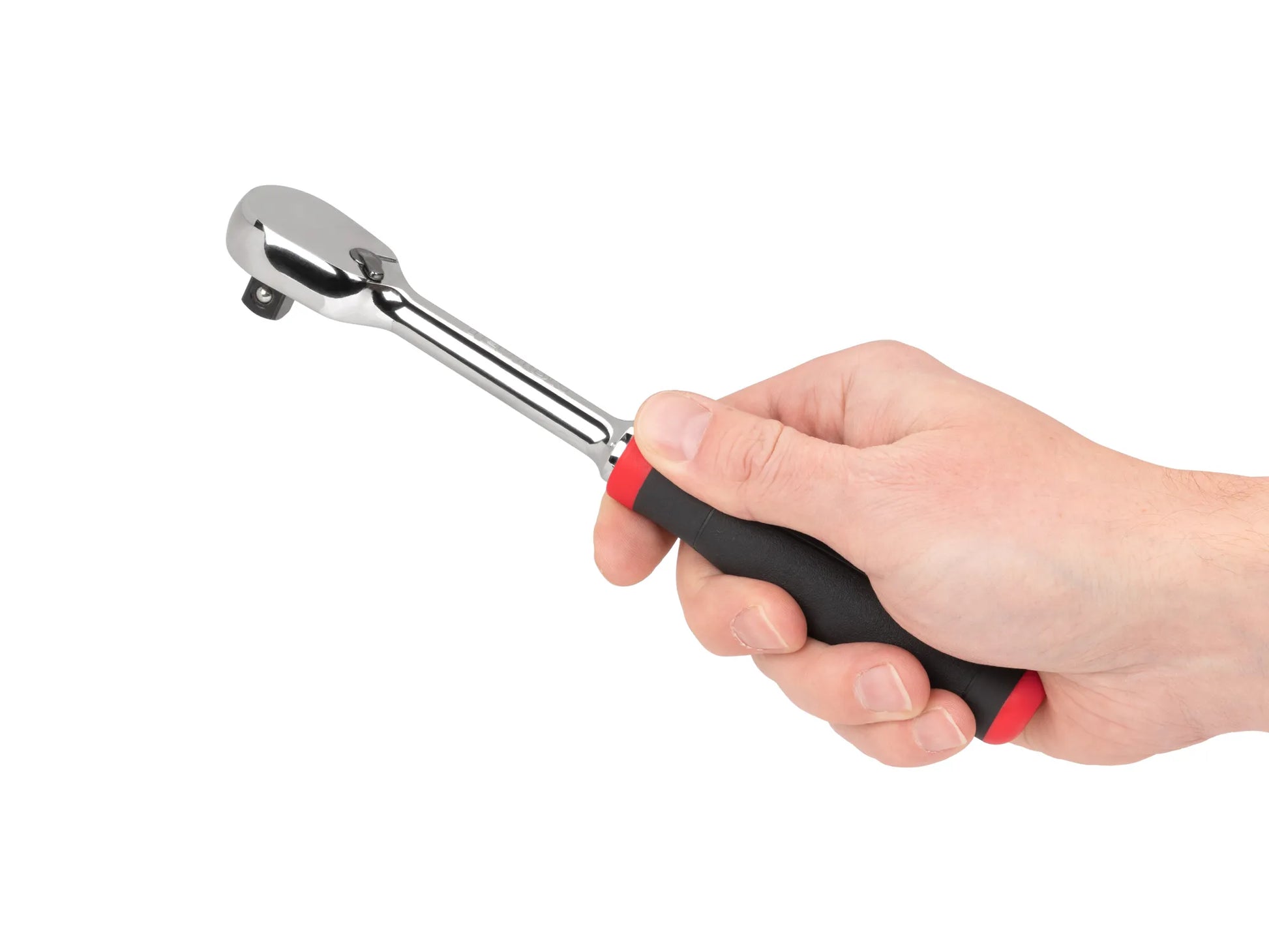 Tekton 3/8" Drive x 8" Comfort Grip Ratchet Left View