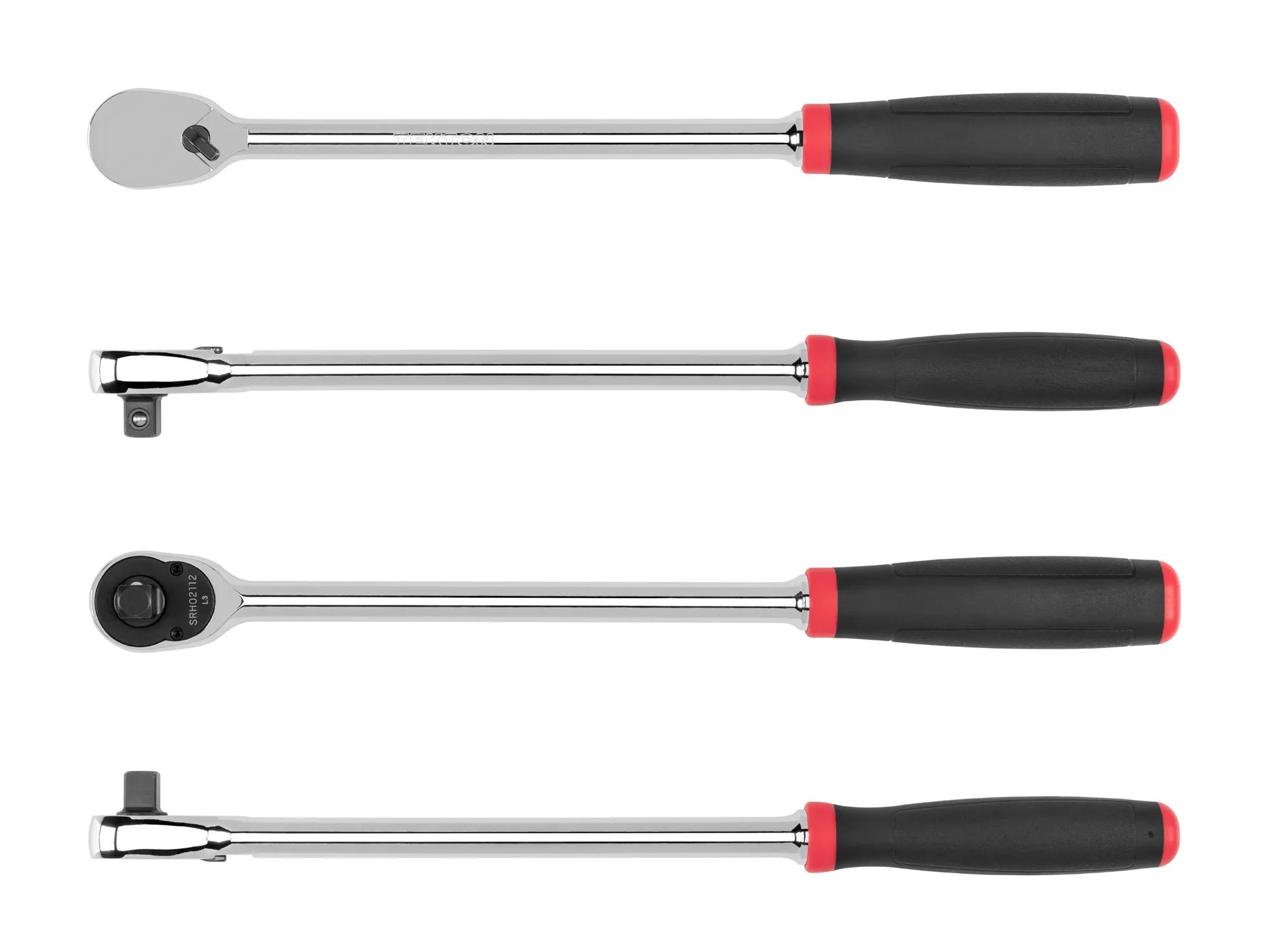 Tekton 3/8" Drive x 12" Comfort Grip Long Ratchet Multiple Views