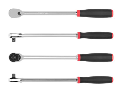 Tekton 3/8" Drive x 12" Comfort Grip Long Ratchet Multiple Views