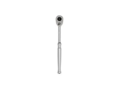 Tekton 3/8" Drive x 8" Polished Grip Ratchet with Quick Release Button Top View