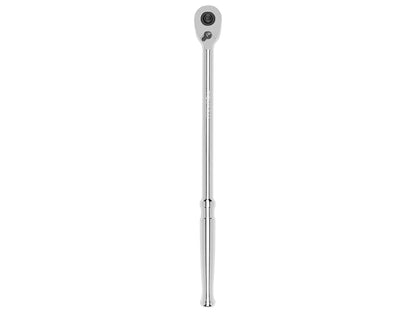 Tekton 3/8" Drive x 12" Polished Grip Long Ratchet with Quick Release Button Top View